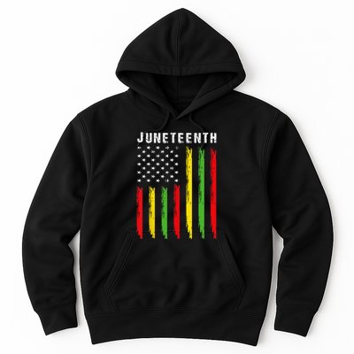 African American Flag Juneteenth Wo Hoodie