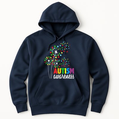 Autism Awareness Flower Autism Flower Hoodie