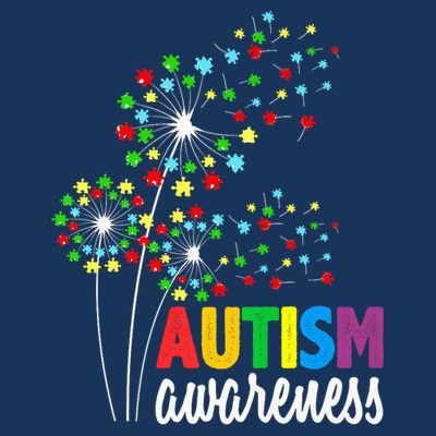 Autism Awareness Flower Autism Flower T-Shirt