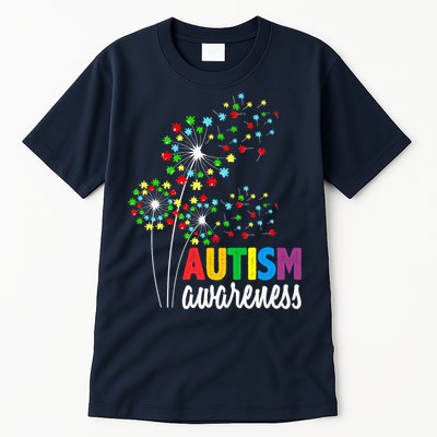 Autism Awareness Flower Autism Flower Tall T-Shirt