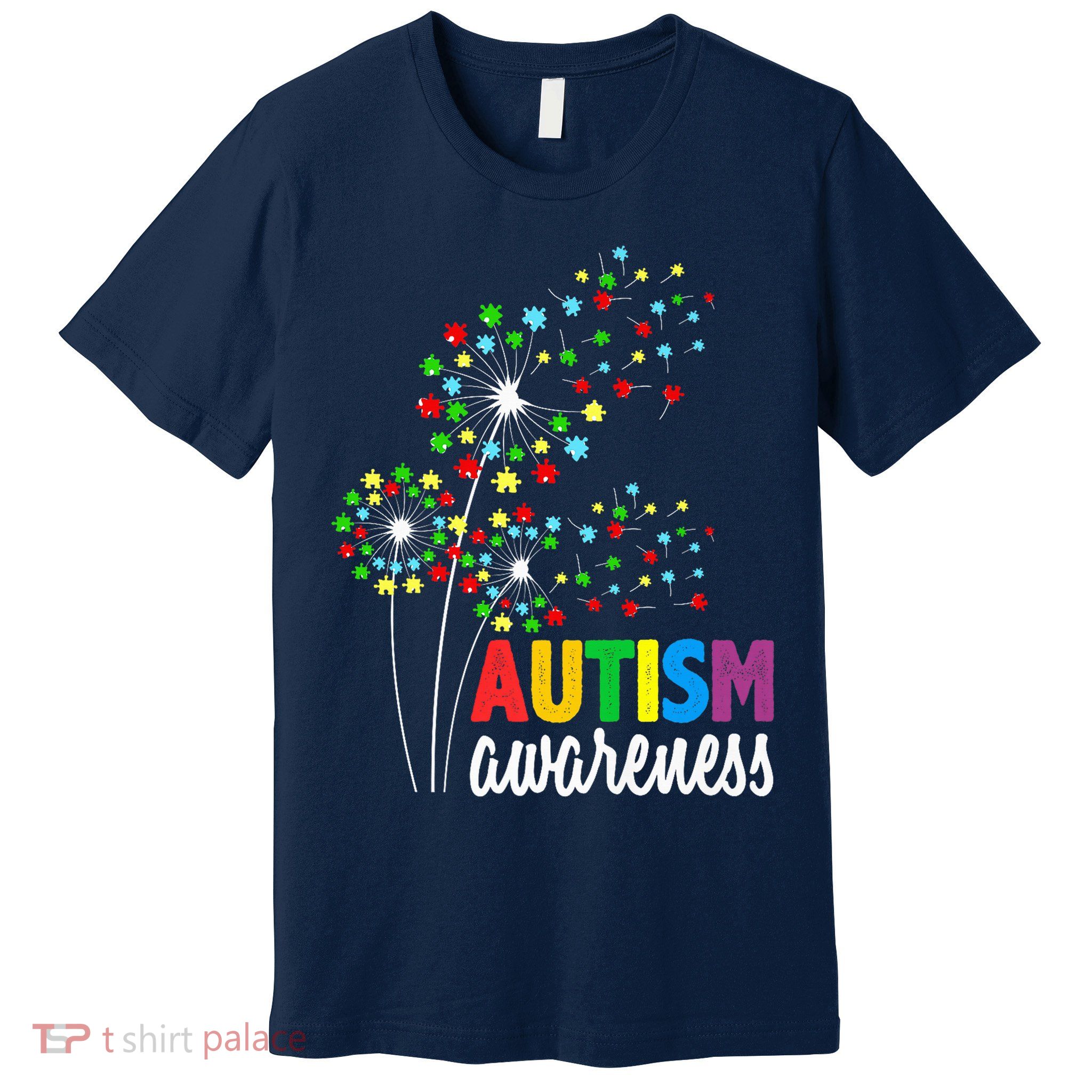 Autism Awareness Flower Autism Flower Premium T-Shirt