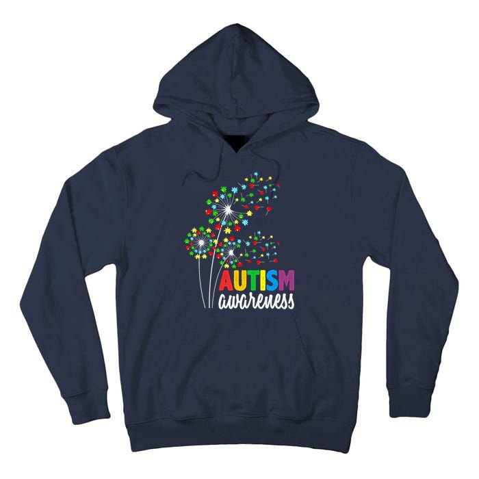 Autism Awareness Flower Autism Flower Tall Hoodie