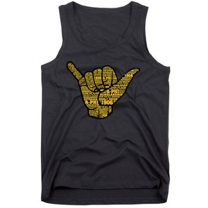 Alpha African Fraternity Hand Sign Words 1906 Tank Top