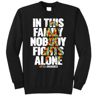 Autism Awareness Family Support Mom Autism Awareness Sweatshirt