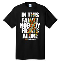 Autism Awareness Family Support Mom Autism Awareness Tall T-Shirt