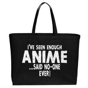 Anime Anime Gifts Forn Girls Cotton Canvas Jumbo Tote