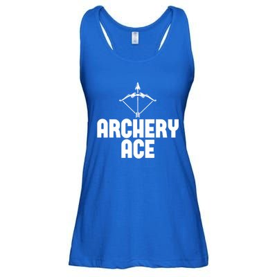 Archery Ace Gift Bow Arrow Club Competition Archery Gift Ladies Essential Flowy Tank