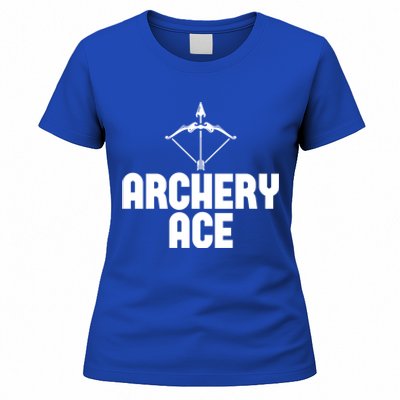 Archery Ace Gift Bow Arrow Club Competition Archery Gift Women's T-Shirt