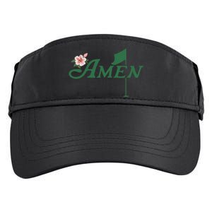 Amen Azalea Golf Masters Floral Golfing Enthusiast Adult Drive Performance Visor