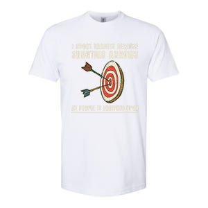 Archery Archer Gift Funny Bow Bow Archer Funny Gift Softstyle® CVC T-Shirt