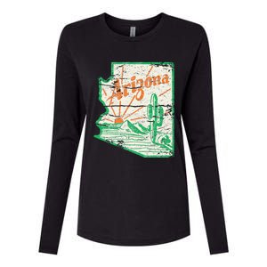 AZ Arizona Grand Canyon Cactus State Outdoors Activity Tee Womens Cotton Relaxed Long Sleeve T-Shirt