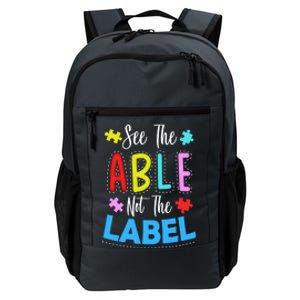 Autism Awareness Gift Autism Gift Disability Support Sped Gift Daily Commute Backpack