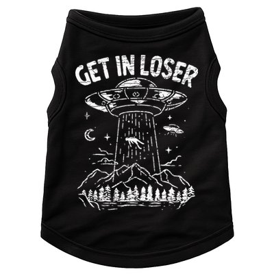 Alien Abduction Get In Loser Ufo Doggie Tank