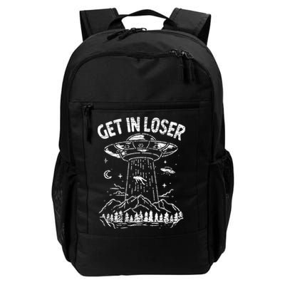 Alien Abduction Get In Loser Ufo Backpack