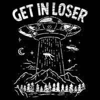 Alien Abduction Get In Loser Ufo Sustainable Bucket Hat