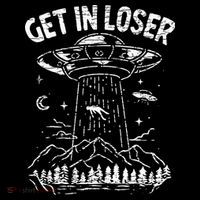 Alien Abduction Get In Loser Ufo Tank Top