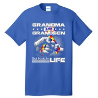 Autism Awareness Grandma Grandson Best Friend For Life Gift Tall T-Shirt