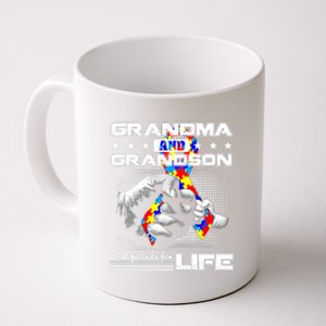 Autism Awareness Grandma Grandson Best Friend For Life Gift Coffee Mug