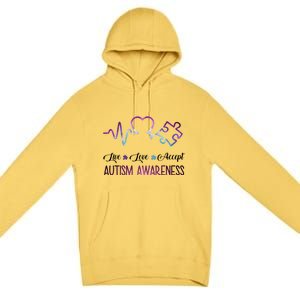 Autism Awareness Galaxy Premium Pullover Hoodie