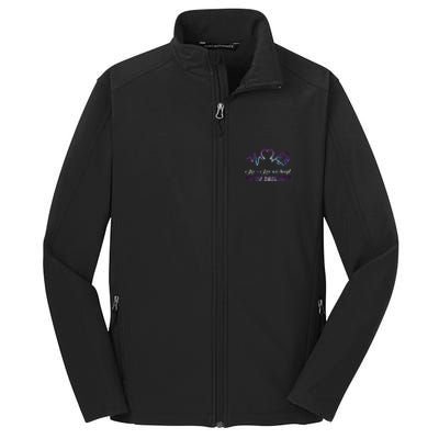 Autism Awareness Galaxy Core Soft Shell Jacket