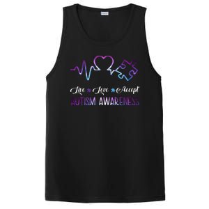 Autism Awareness Galaxy PosiCharge Competitor Tank