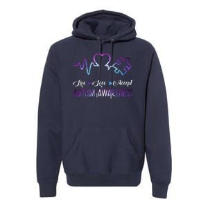 Autism Awareness Galaxy Premium Hoodie