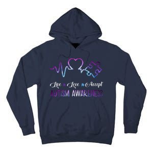 Autism Awareness Galaxy Tall Hoodie