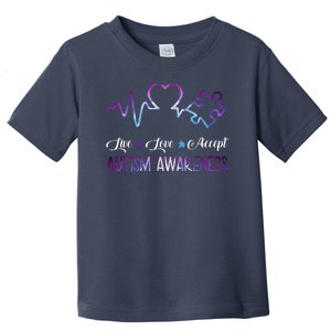 Autism Awareness Galaxy Toddler T-Shirt