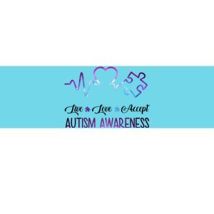 Autism Awareness Galaxy Bumper Sticker