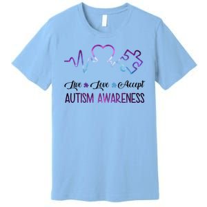 Autism Awareness Galaxy Premium T-Shirt