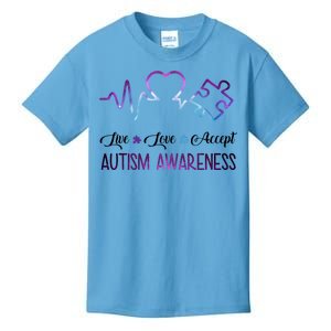 Autism Awareness Galaxy Kids T-Shirt