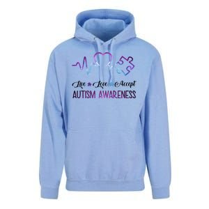 Autism Awareness Galaxy Unisex Surf Hoodie