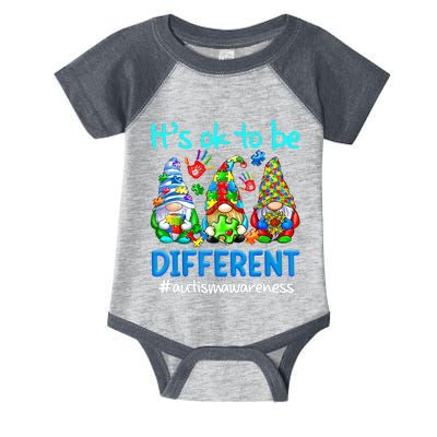 Autism Awareness Gnomes Its Ok To Be Different Infant Baby Jersey Bodysuit