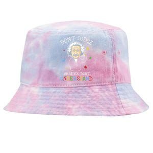 Autism Awareness Gift Design For Autistic Awareness Tie-Dyed Bucket Hat