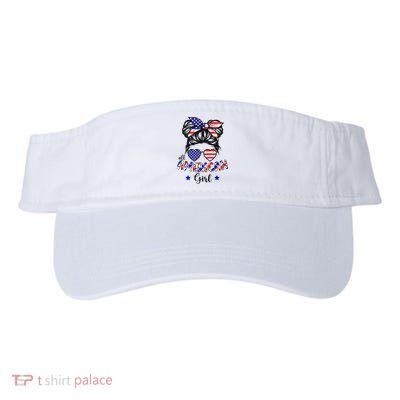 All American Girl 4th Of July Patriotic Visor