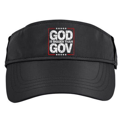 Antiwoke Antigovernment God Bigger Than Gov Adult Drive Performance Visor