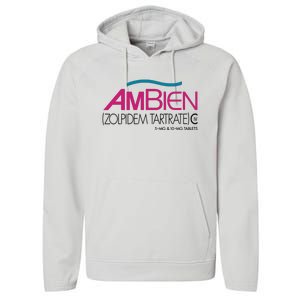 Ambien Ash Gray Performance Fleece Hoodie