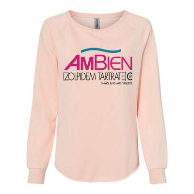 Ambien Ash Gray Womens California Wash Sweatshirt