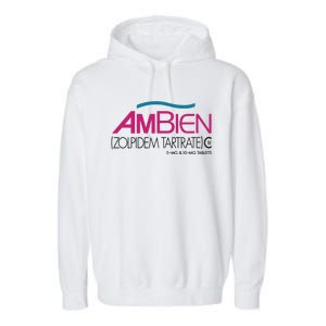 Ambien Ash Gray Garment-Dyed Fleece Hoodie