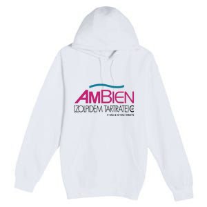 Ambien Ash Gray Premium Pullover Hoodie