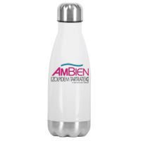 Ambien Ash Gray Stainless Steel Insulated Water Bottle