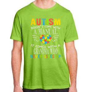 Autism Awareness Gift For Autism Grandma Gift Adult ChromaSoft Performance T-Shirt