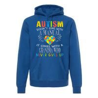 Autism Awareness Gift For Autism Grandma Gift Premium Hoodie