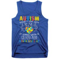 Autism Awareness Gift For Autism Grandma Gift Tank Top