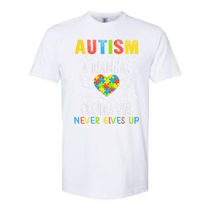 Autism Awareness Gift For Autism Grandma Gift Softstyle CVC T-Shirt