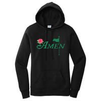 Amen Azalea Golf Masters Floral Golfing Enthusiast Design Women's Pullover Hoodie