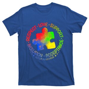 Autism Awareness Great Gift Respect Love Support Autism Cool Gift T-Shirt