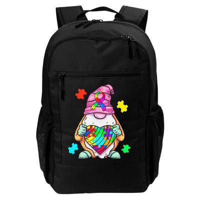 Autism Awareness Gnome Hugging Heart Acceptance Backpack