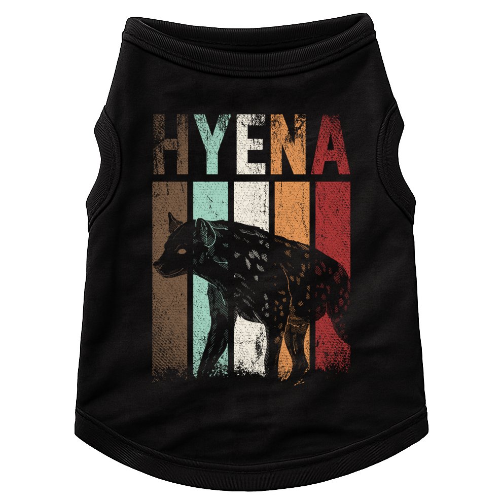 Africa Animal Gift Zoo Keeper Retro Hyena Funny Gift Doggie Tank