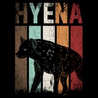 Africa Animal Gift Zoo Keeper Retro Hyena Funny Gift Cooling Performance Crew T-Shirt